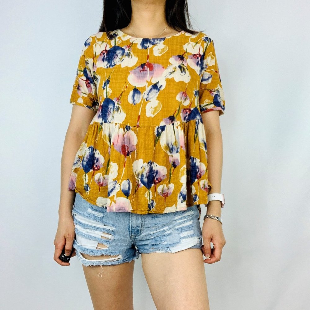 FASHION CLASSIC Short Sleeve Blouse/Top